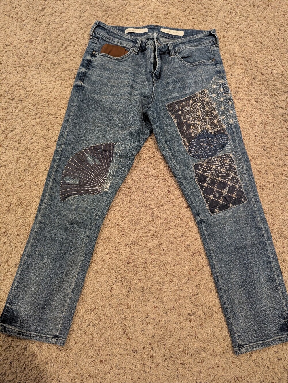 Pilcro Hyphen Mid-Rise Boyfriend Jeans By Anthropologie - Picture 3 of 11